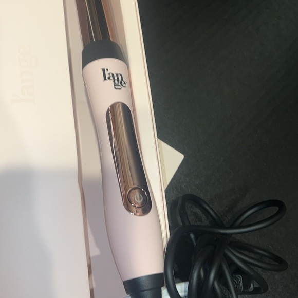 L'ange Rose Gold Le Curl Titanium Hair Curling Wand - Blush 25mm - Picture 6 of 7